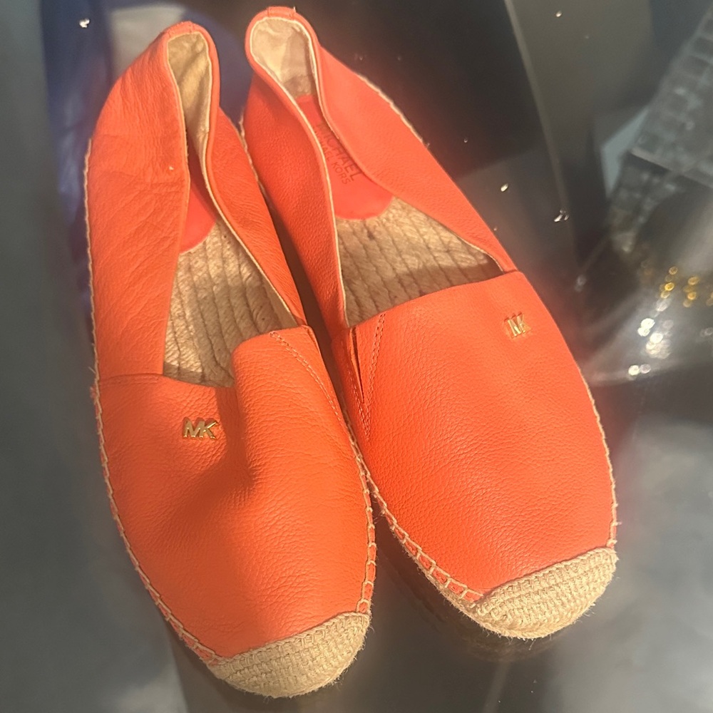 Michael Kors  slip on espadrille flats canvis BRAND NEW
